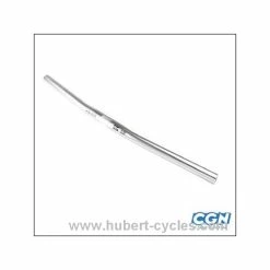CINTRE VTT DROIT ALU ARGENT 25 4