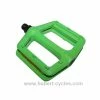 PEDALES BMX RESINE COLORI VERT 9/16 -France Jeu de direction vélo Soldes Boutique pedale bmx resine colori vert 9 16