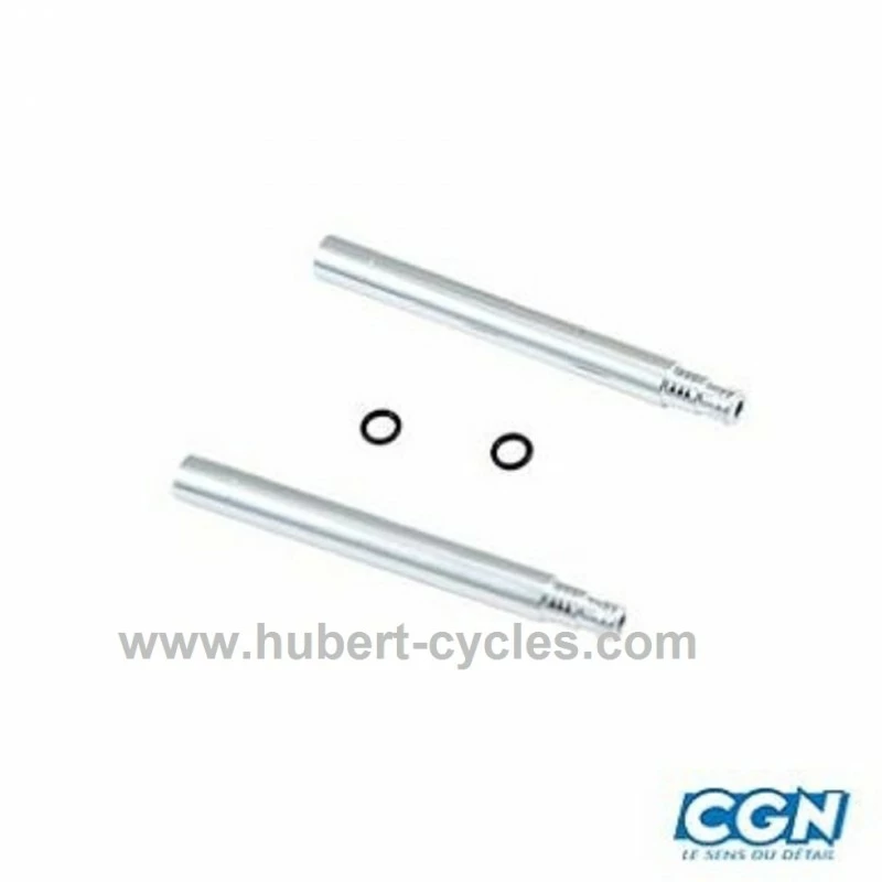 PROLONGATEUR DE VALVE ATOO 60MM ALU (X2) 3 PROLONGATEUR DE VALVE ATOO 60MM ALU (X2)